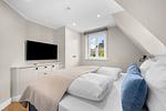 Schlafzimmer - Ferienhaus Dröm Hus Archsum auf Sylt - Top-Hundeurlaub