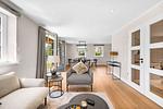 Wohnzimmer - Ferienhaus Bontje Hus Archsum auf Sylt - Top-Hundeurlaub