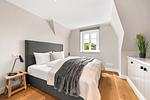 Schlafzimmer - Ferienhaus Bontje Hus Archsum auf Sylt - Top-Hundeurlaub