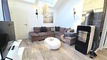 Wohnzimmer - Ferienhaus "Rachel III" im Ferienpark Holm an der Ostsee - Top-Hundeurlaub
