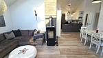 Wohnzimmer - Ferienhaus "Rachel III" im Ferienpark Holm an der Ostsee - Top-Hundeurlaub