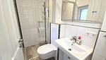 Badezimmer - Ferienhaus "Rachel III" im Ferienpark Holm an der Ostsee - Top-Hundeurlaub