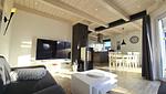 Wohnzimmer - Ferienhaus "Marie II" ostseenah im Ferienpark Holm - Top-Hundeurlaub