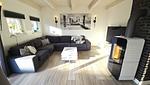 Wohnzimmer - Ferienhaus "Marie II" ostseenah im Ferienpark Holm - Top-Hundeurlaub