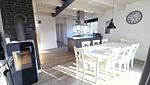 Wohnzimmer - Ferienhaus "Marie II" ostseenah im Ferienpark Holm - Top-Hundeurlaub