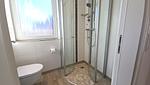Badezimmer - Ferienhaus "Marie II" ostseenah im Ferienpark Holm - Top-Hundeurlaub