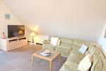Wohnzimmer - Ferienwohnung Fischers Fritze - Top-Hundeurlaub