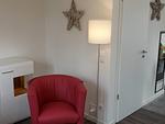 Wohnzimmer - Haus Nr. 36, Ferienhaus Deichgraf - Top-Hundeurlaub