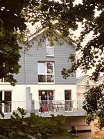 Terrasse - Haus Nr. 36, Ferienhaus Deichgraf - Top-Hundeurlaub