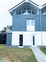 Fassade / Eingang - Haus Nr. 36, Ferienhaus Deichgraf - Top-Hundeurlaub