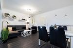 Wohnzimmer - Ferienwohnung "Strandhaus Möwenberg App. 11" - Top-Hundeurlaub