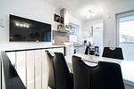 Wohnzimmer - Ferienwohnung "Strandhaus Möwenberg App. 11" - Top-Hundeurlaub