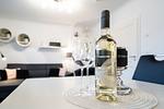 Wohnzimmer - Ferienwohnung "Strandhaus Möwenberg App. 11" - Top-Hundeurlaub