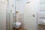 Badezimmer - Ferienwohnung "Strandhaus Möwenberg App. 11" - Top-Hundeurlaub