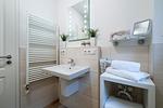 Badezimmer - Ferienwohnung "Strandhaus Möwenberg App. 11" - Top-Hundeurlaub