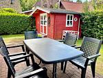 Terrasse möbliert (Blickrichtung Süd-West) - Bernstein - Top-Hundeurlaub