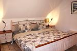 Schlafzimmer (I) mit Doppelbett - W9.5 - Top-Hundeurlaub