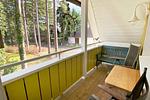 der Balkon ist komplett möbliert - W9.5 - Top-Hundeurlaub