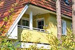 überdachter Balkon Richtung Morgensonne - W9.5 - Top-Hundeurlaub