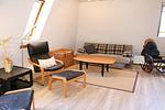 zweiter Wohnbereich im Dachgeschoss der Wohnung (offener Zugang) - W9.5 - Top-Hundeurlaub
