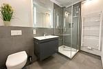 Regendusche und Handbrause in der Dusche (niedriger Einstieg) - Haus Kormoran G4 - Top-Hundeurlaub