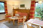 Sitzecke im Wohnzimmer - Lewerenz - Top-Hundeurlaub