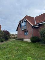 Fassade / Eingang - Ferienwohnung Ostseeblick Lemkenhafen auf Fehmarn - Top-Hundeurlaub
