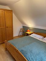 Schlafzimmer - Ferienwohnung Ostseeblick Lemkenhafen auf Fehmarn - Top-Hundeurlaub