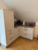 Küche / Küchenzeile - Ferienwohnung Ostseeblick Lemkenhafen auf Fehmarn - Top-Hundeurlaub