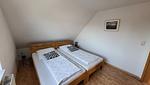 Schlafzimmer - Wohnung Seemöwe OG - Top-Hundeurlaub