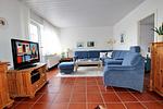 Wohnzimmer - Bungalow Anker - Top-Hundeurlaub