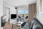 Wohnzimmer - Ferienwohnung Am Wasser Priwall Travemünde - Top-Hundeurlaub