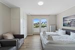 Schlafzimmer - Steinburg   - Dünenstr. 6, App. 8 - Top-Hundeurlaub