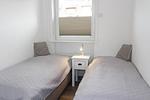 Schlafzimmer - Steinburg   - Dünenstr. 6, App. 8 - Top-Hundeurlaub