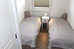 Schlafzimmer - Steinburg   - Dünenstr. 6, App. 8 - Top-Hundeurlaub