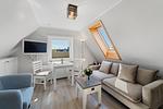Wohnzimmer - Steinburg   - Dünenstr. 6, App. 6 - Top-Hundeurlaub