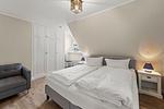 Schlafzimmer - Steinburg  - Dünenstr. 6, App. 3 - Top-Hundeurlaub
