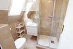 Badezimmer - Steinburg  - Dünenstr. 6, App. 3 - Top-Hundeurlaub