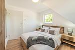 Schlafzimmer - Ferienwohnung Strandliebe - Top-Hundeurlaub