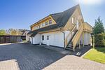 Fassade / Eingang - Ferienwohnung Strandliebe - Top-Hundeurlaub