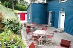 Terrasse auf der Südseite des Hauses - Wohnung 2 - Top-Hundeurlaub