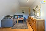 Wohnzimmer - Ferienwohnung Neptun - Top-Hundeurlaub