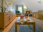 Wohnzimmer - Ferienwohnung Neptun - Top-Hundeurlaub