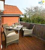 Balkon - Ferienwohnung Neptun - Top-Hundeurlaub