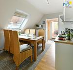 Küche / Küchenzeile - Ferienwohnung Neptun - Top-Hundeurlaub