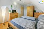 Schlafzimmer - Ferienwohnung Neptun - Top-Hundeurlaub