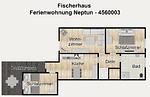 Grundriss - Ferienwohnung Neptun - Top-Hundeurlaub