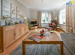 Wohnzimmer - Ferienwohnung Undine - Top-Hundeurlaub