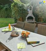 Garten - Ferienwohnung Undine - Top-Hundeurlaub
