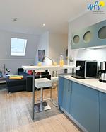 Küche / Küchenzeile - Ferienwohnung Sonnendeck - Top-Hundeurlaub